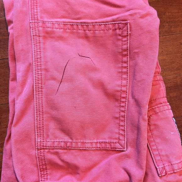 Carhartt- pink overalls size 2T - Picture 6 of 6